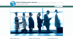 Desktop Screenshot of globaloutplacementalliance.com